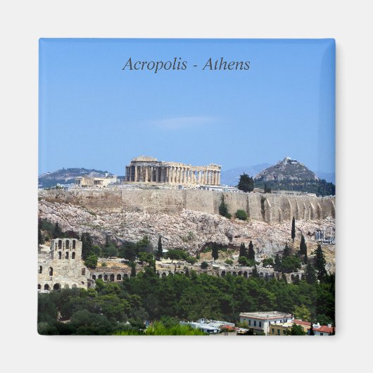Akropolis - Athen Magnet (Vorne)