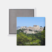 Akropolis - Athen Magnet (Vorderseite/Rückseite)