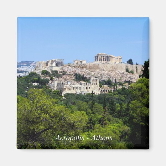 Akropolis - Athen Magnet (Vorne)