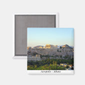 Akropolis - Athen Magnet (Vorderseite/Rückseite)