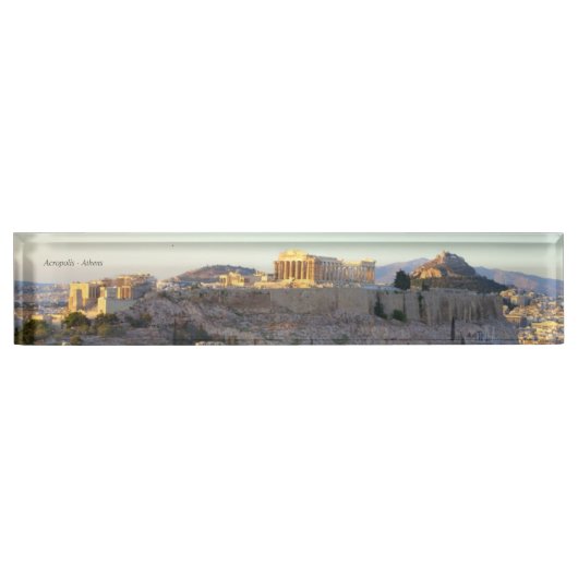 Akropolis - Athen Namensplakette (Vorderseite)