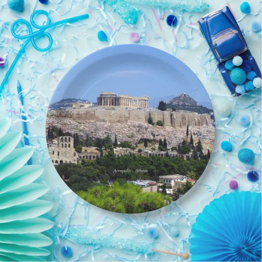 Akropolis - Athen Pappteller (Party)