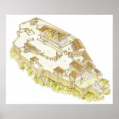 Akropolis Athen Poster (Vorne)