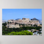 Akropolis - Athen Poster (Vorne)