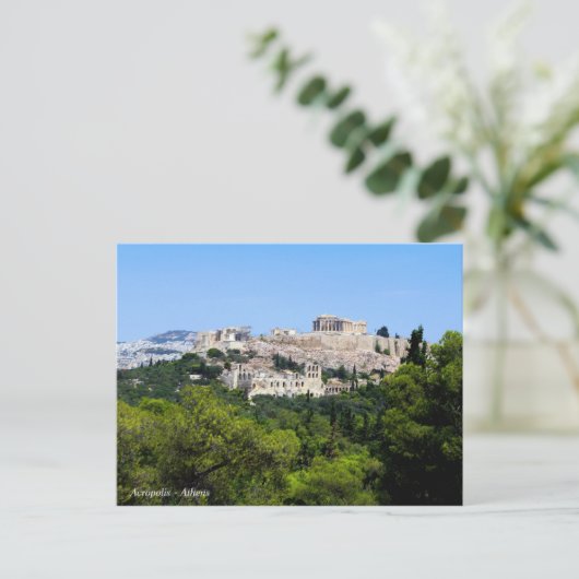 Akropolis - Athen Postkarte (Stehend Vorderseite)
