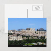 Akropolis - Athen Postkarte (Vorne/Hinten)