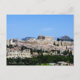 Akropolis - Athen Postkarte
