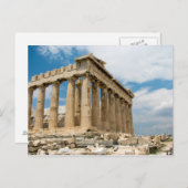 Akropolis, Athen - Postkarte (Vorne/Hinten)