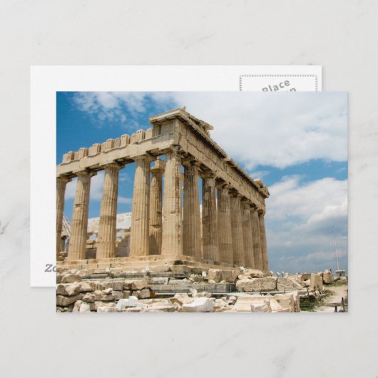 Akropolis, Athen - Postkarte (Vorne/Hinten)
