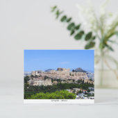 Akropolis - Athen Postkarte (Stehend Vorderseite)