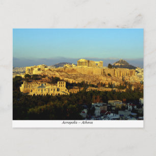 Akropolis - Athen Postkarte