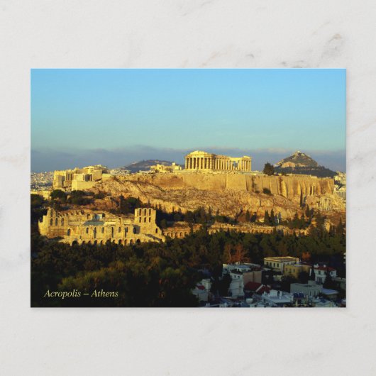 Akropolis - Athen Postkarte (Vorderseite)