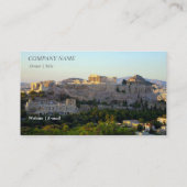 Akropolis - Athen Visitenkarte (Rückseite)