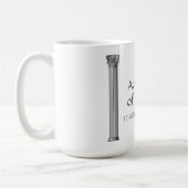 Akropolis Athens Breitengrad Kaffeetasse (Links)