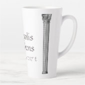 Akropolis Athens Breitengrad Milchtasse (Rechts)