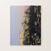 Akropolis bei Nacht Puzzle