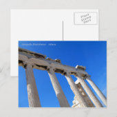 Akropolis Erechtheion - Athen Postkarte (Vorne/Hinten)