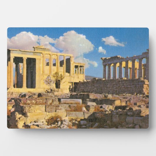 Akropolis Fotoplatte (Vorderseite)