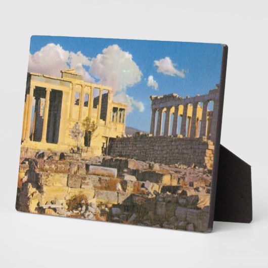 Akropolis Fotoplatte (Seite)