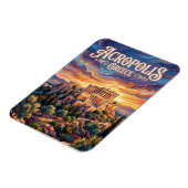 Akropolis Griechenland Magnet (Linke Seite)
