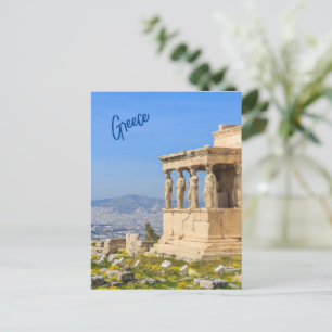 Akropolis Hügel Athen Griechenland Postkarte   Gri