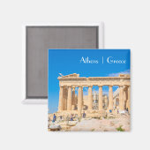 Akropolis in Athen, Griechenland Magnet (Vorderseite/Rückseite)
