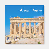 Akropolis in Athen, Griechenland Magnet (Vorne)