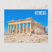 Akropolis in Athen, Griechenland Postkarte (Vorderseite)