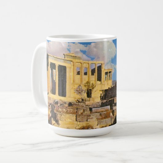 Akropolis Kaffeetasse (Vorderseite Links)