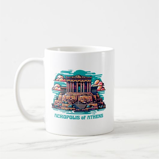 Akropolis Kaffeetasse (Links)