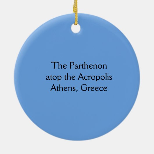 Akropolis Keramik Ornament (Hinten)