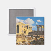 Akropolis Magnet (Vorderseite/Rückseite)