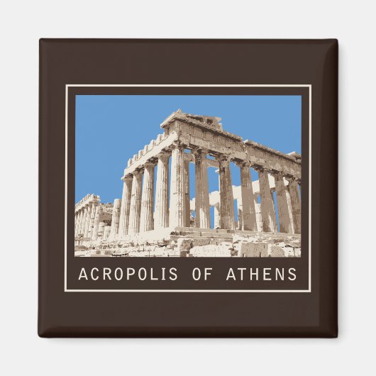 Akropolis Magnet (Vorne)