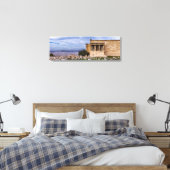Akropolis mit bewölktem Himmel als Hintergrund, At Leinwanddruck (Insitu (Schlafzimmer))