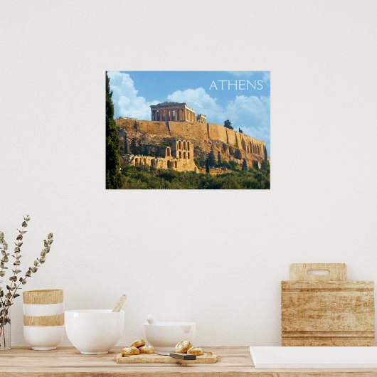 Akropolis Poster (Küche)