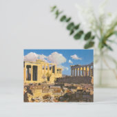 Akropolis Postkarte (Stehend Vorderseite)