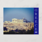 Akropolis Postkarte (Vorderseite)