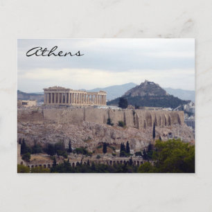 Akropolis Postkarte