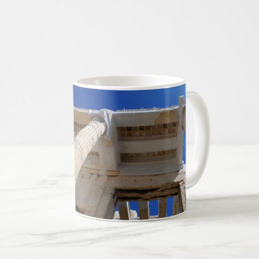 Akropolis - Propylaea Kaffeetasse (VorderseiteRechts)