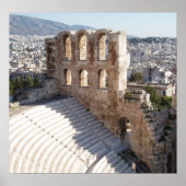 Akropolis Theater / Stadion Print Poster (Vorne)