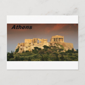 Akropolis—von—Athens—Aggelin—jpg Postkarte