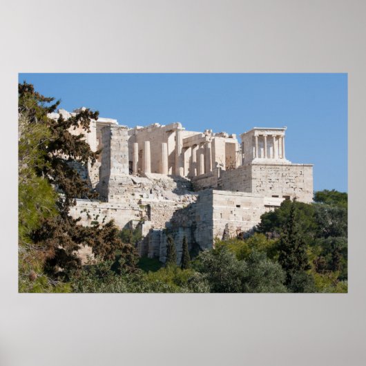 Akropolis von Athens Poster (Vorne)
