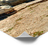 Akropolis von Lindos Poster (Ecke)