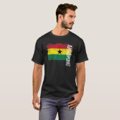 Akropong Ghana Flagge für Ghanaer Männer Frauen Ki T-Shirt (Vorne ganz)