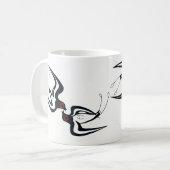 Akrotiri Schwalben-Tasse Kaffeetasse (Vorderseite Links)