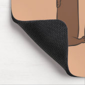 Akroyoga-Dackel | Dackel Lover Gift Mousepad (Ecke)