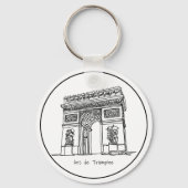 Akrylbahn Schlüsselanhänger (Rückseite)