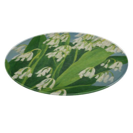 Akrylbahn Schneidebrett (Ecke)