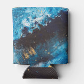 Akrylblau, Sternenhimmel. Dosenkühler (Rückseite)