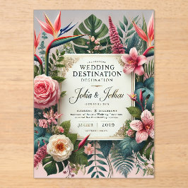 Akryleinladung Acryleinladungen